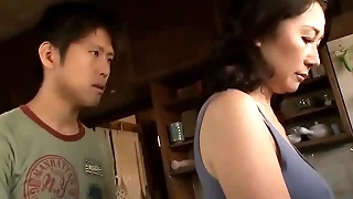 Asian MILF Cant Resist Her Stepson